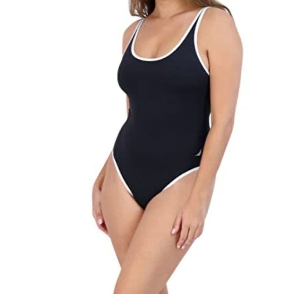 Nautica Women's Standard One Piece Swimsuit Size L New With Tag - Picture 2 of 8